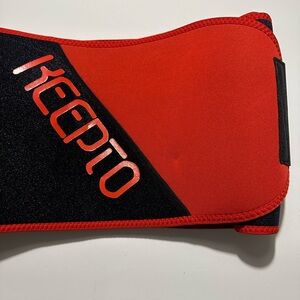 Keepto Black and Red Neoprene Waist Trimmer
